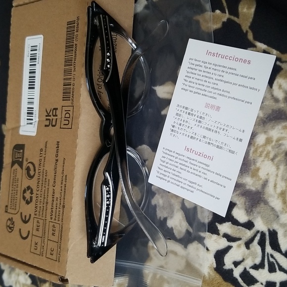 Cat Eye Reading Glasses Retro Presbyopic Glasses Gradient Readers For Women+3.5 - Picture 16 of 17